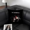 My CChemical RomanceE Band Cushion Cover Natural Linen Organic Fabric DoubleSided Printing Sofa Home Decor Gift Pillow Case