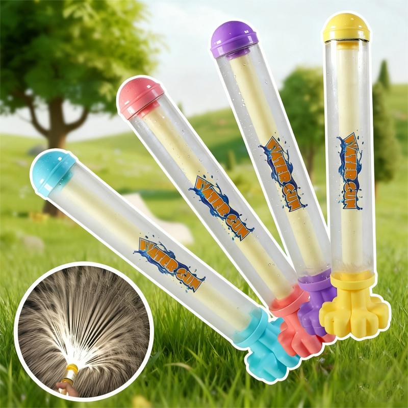 1/3PCS Fireworks Pull-out Water Gun Outdoor Splash Games Beach Swimming Pool Lawn Party Activities Interactive Water Spray Toy