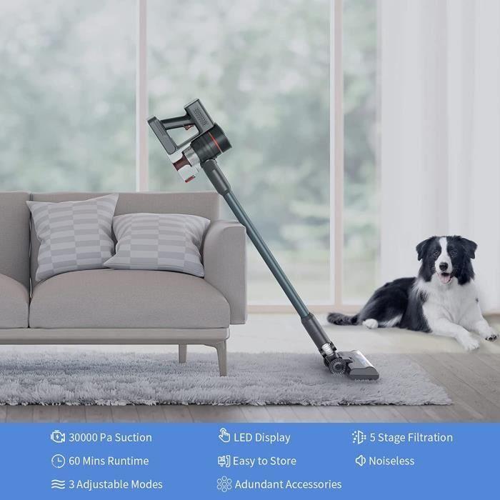 Беспроводной пылесос - Redkey - P9 - 30000 Па - 8 в 1 - Время работы 60 мин