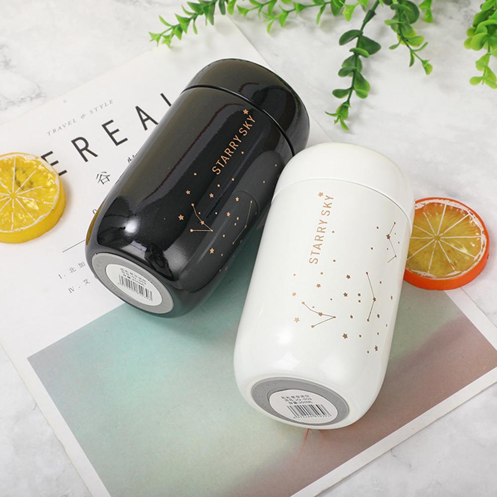 200ml Coffee Milk Cup Vacuum Flask Food Thermos Stainless Steel Thermo Container Soup Bottle Outdoor Portable Cup
