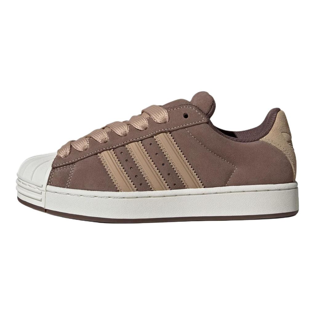 adidas Originals Superstar 2 Кожаные Скейтбордические Кроссовки Женские Коричневые KI3565