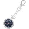 Fieldwork Pocket Watch, Analog Bag Charm, Black Dial, DT111-2, Women's