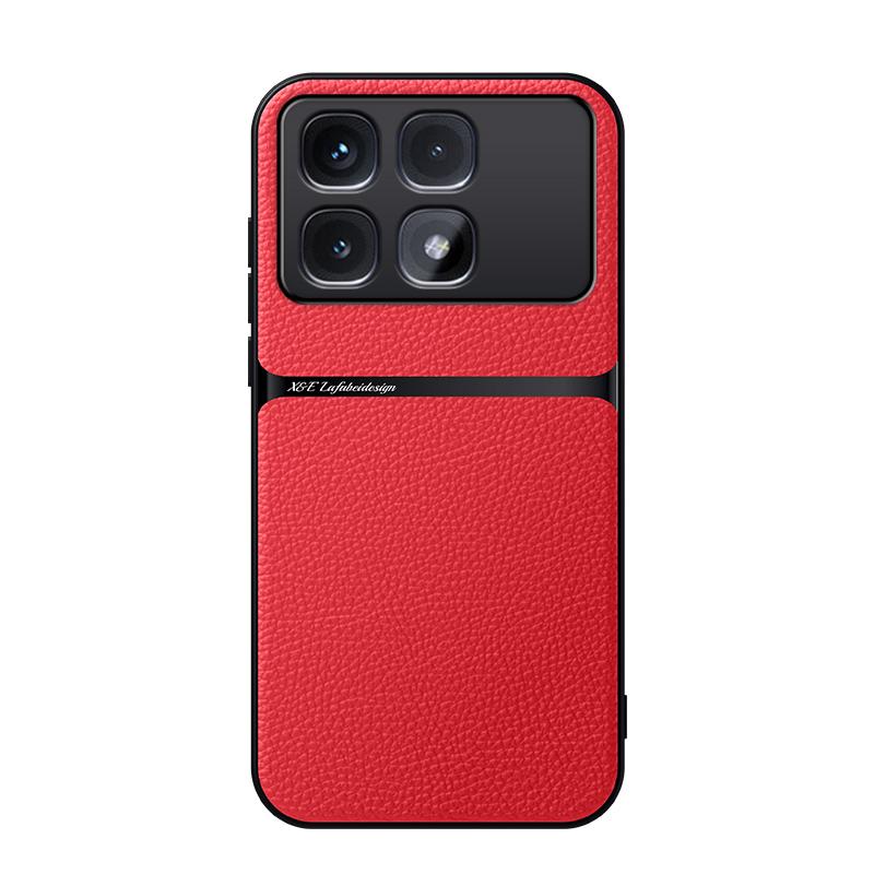 For Xiaomi Redmi K70 Ultra 5G Case Luxury Magnetic Car Holder Leather Phone Case For Redmi K70 Ultra 6.67" 2024 Soft Back Cover