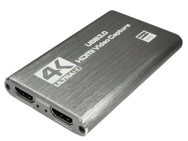 Карта захвата HD-видео USB 3.0 HDMI для мобильного и ПК-гейминга, прямой трансляции, записи, совместимая с чипом 2131 Захват HDTV
