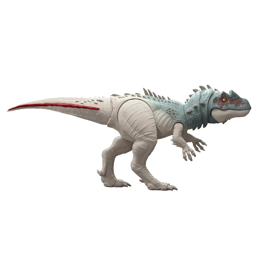 Mattel Jurassic World Big Torvosaurus Kids Figure Dinosaur 30cm in Ages 4 and JKL88 Action! Toy, Approx. Length, Up, Gray,