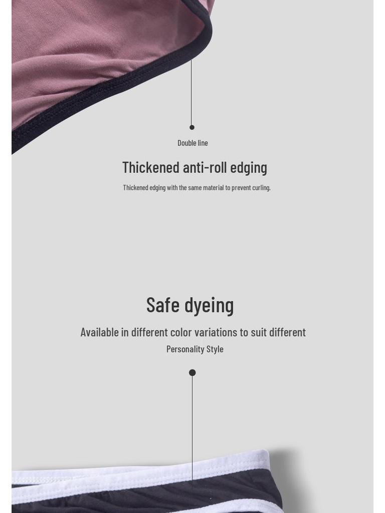 ADANNU Мужское дышащее бикини спортивное с низкой посадкой