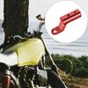 Motorcycle Handlebar Mirror Mount Extension Rod Rustproof Corrosion Resistant Anti-Shake Easy To Install Handlebar Rearview