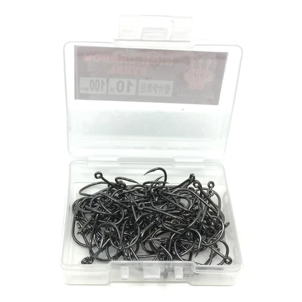 Pesca Sea Hook High Carbon Steel Carp Fishing Barbed Fishing Hook Fishhooks Bait Hook Circle Hooks