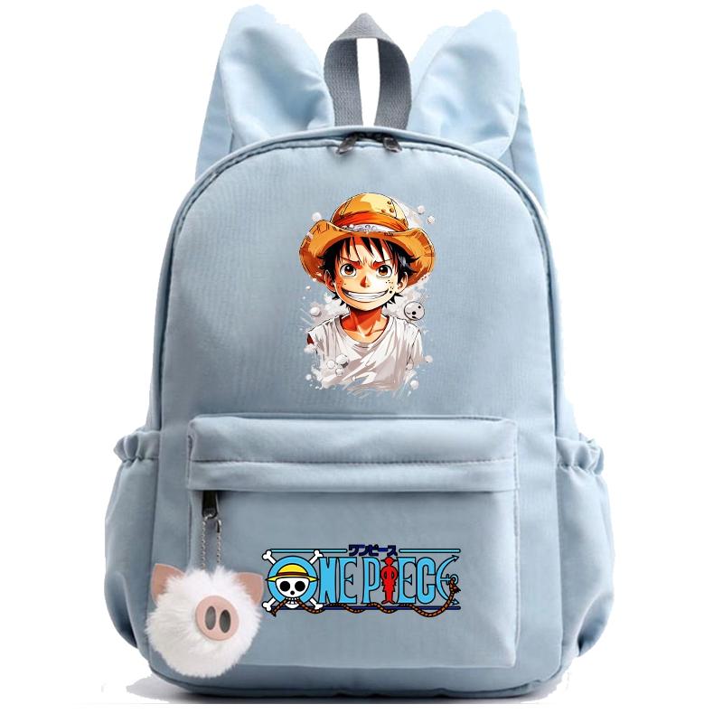 Anime One Piece Backpack Teenager Girl Boy Backpack Schoolbag Back To School Bookbag Men Women Leisure Travel Bag Daily Bag