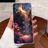 For Vivo Y76 5G Case Clear Luxury Cute Cat Love Heart Rabbit Funny TPU Soft Silicone Phone Cover for Vivo Y76 Y76s V2124 Funda