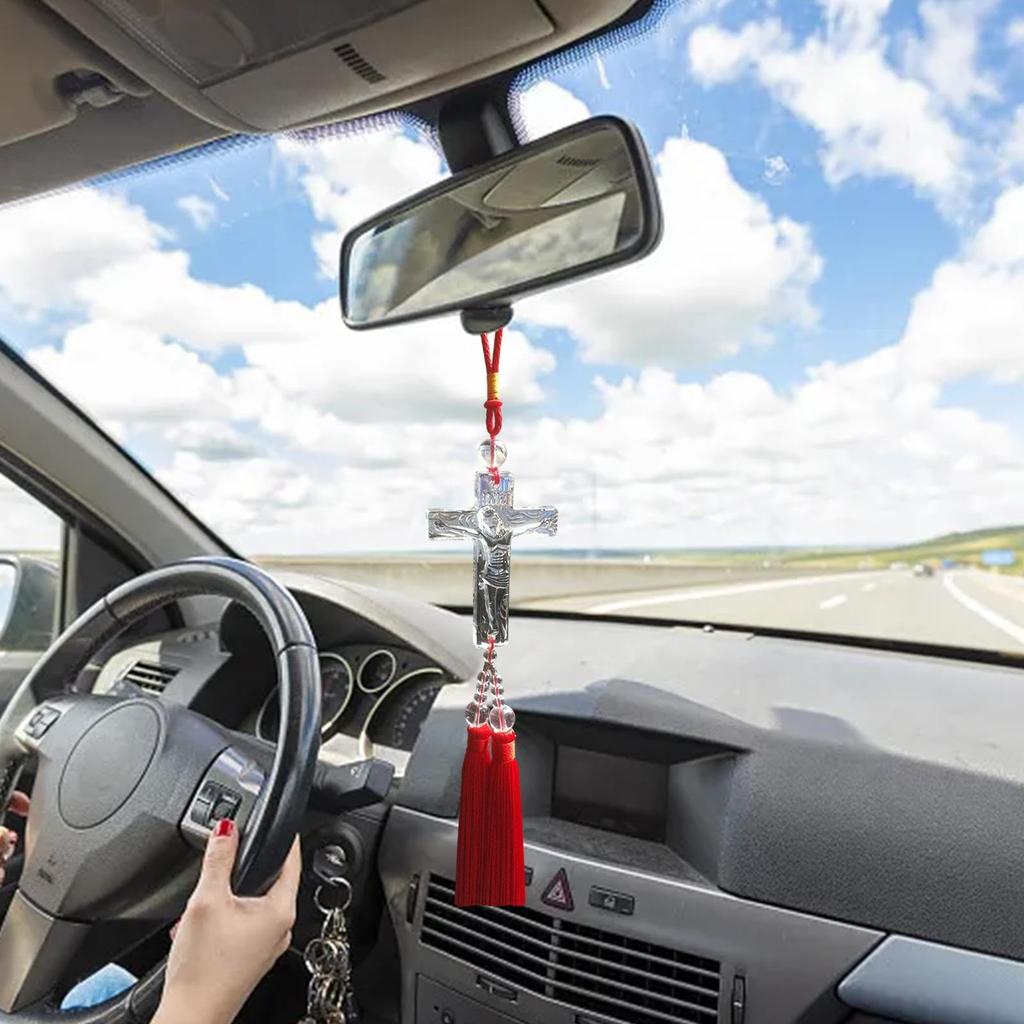 Подвеска-кисточка для зеркала заднего вида автомобиля, Подвеска на стекло автомобиля с кисточкой | Креативное украшение для автомобиля