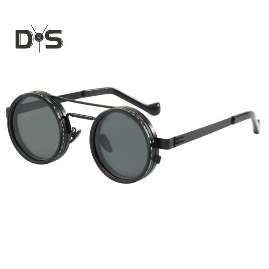 1-9 передач регулируемые солнцезащитные очки тонированные очки ретро круглые поляризованные очки с ND фильтр линзы для мужчин рыбалка вождение пляж тень