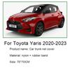 4 КРЮЧКА 70x70 СМ для Toyota Yaris Cross XP210 2020 2025 2025 2025 Сеть для багажника автомобиля Сеть для хранения груза в багажнике Сеть для хранения багажа Аксессуар