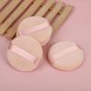 5 Pcs Facial Powder Foundation Puff Professional Round Shape Portable Soft Cosmetic Puff Makeup Foundation Sponge Beauty Tool