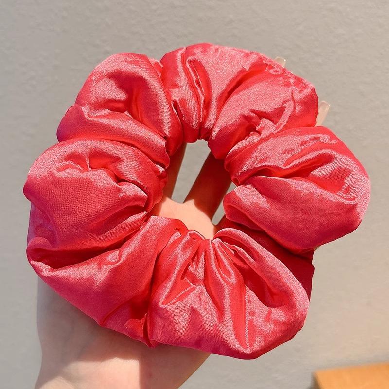 Headband Elegant Elastic Ponytail Scrunches For Women Girls Sweet Hair Accessories Soft Solid Color Hair Bands Gifts