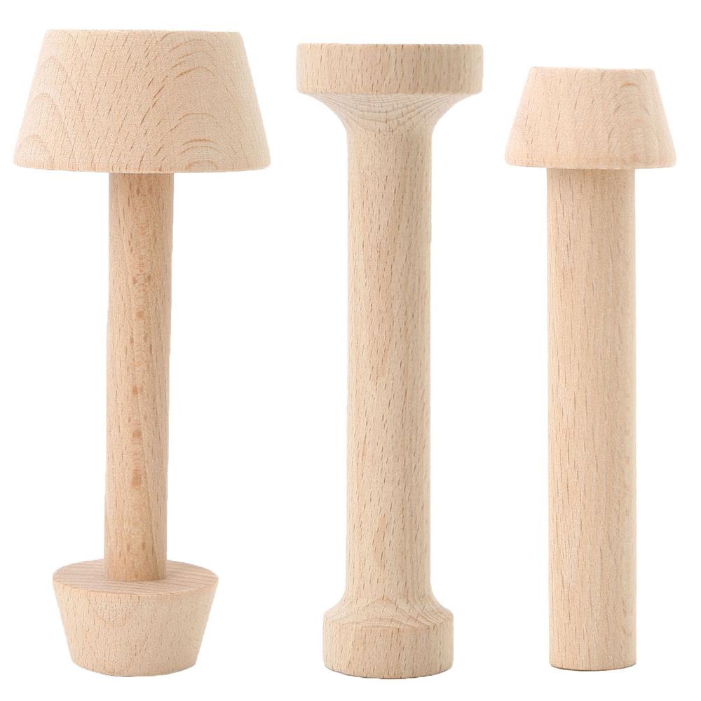 Инструменты Форма для тарталеток Принадлежности для выпечки Пушер для теста Инструменты для торта Темпер для яичного тарта Деревянная форма для яичного тарта