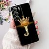 Чехол для Realme C75 Милая Корона Буквы Мягкий Силиконовый Чехол Для Realme C 75 C75 RealmeC75 4G Чехол Бампер 6.72" Ударопрочный