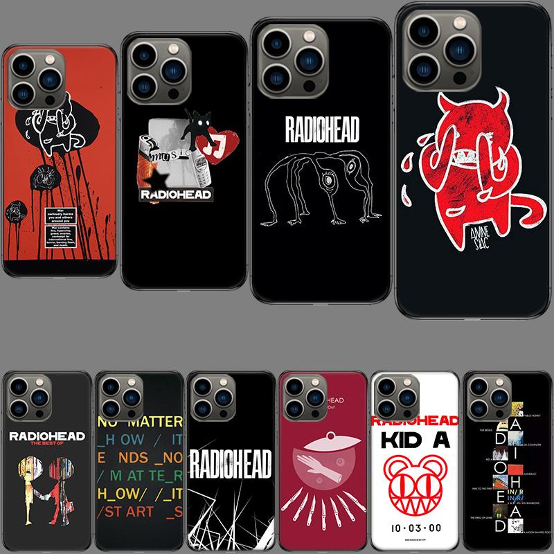 Чехол для телефона R-Radiohead Для iPhone 16E 15 Pro 14 Plus 17E 16 17 Pro Max Air 11 12 13 Mini Ударопрочный Capa Милый Чехол TPU