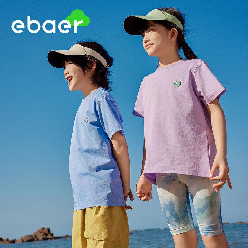 Детская охлаждающая антибактериальная футболка с коротким рукавом EBAER