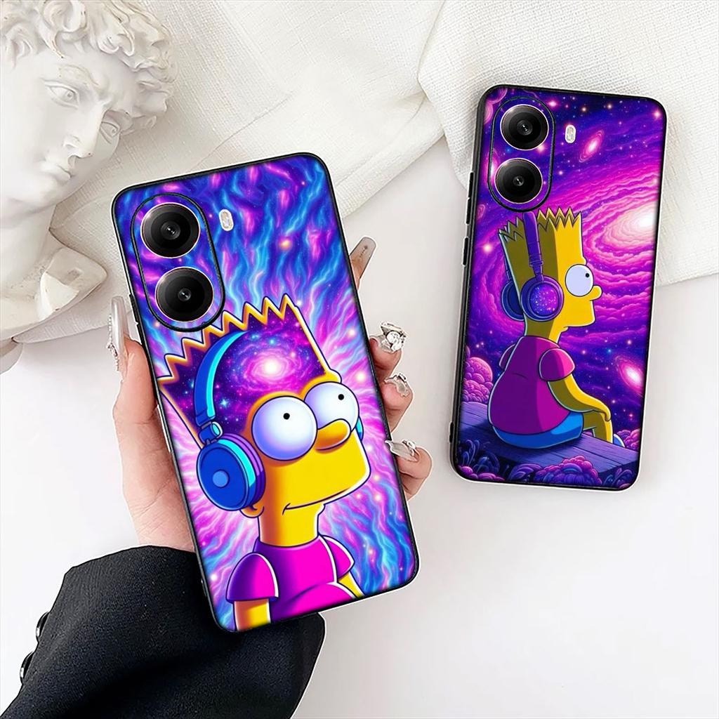 Чехол для телефона S-Simpsons Comics Барт для Xiaomi Poco C85 C65 C75 X7 X6 M6 M8 F7 F8 Ultra F6 Pro Защитный чехол