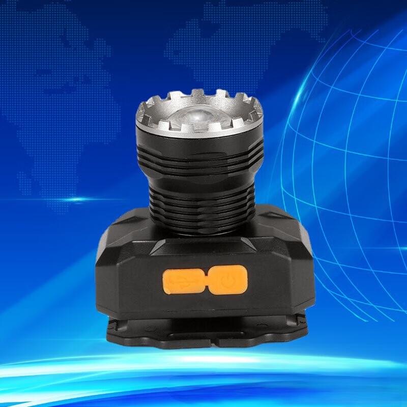 Перезаряжаемый светодиодный налобный фонарь UOSU SQ-702 с зумом