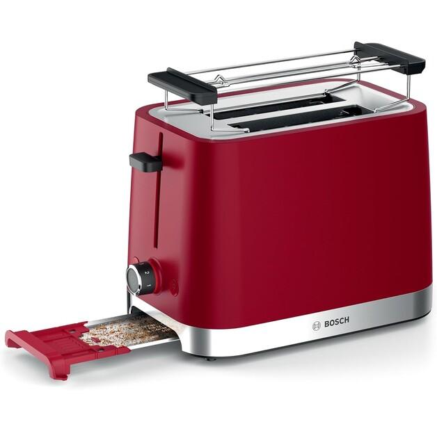 Toaster Bosch TAT4M224 MyMoment Red/stainless Steel