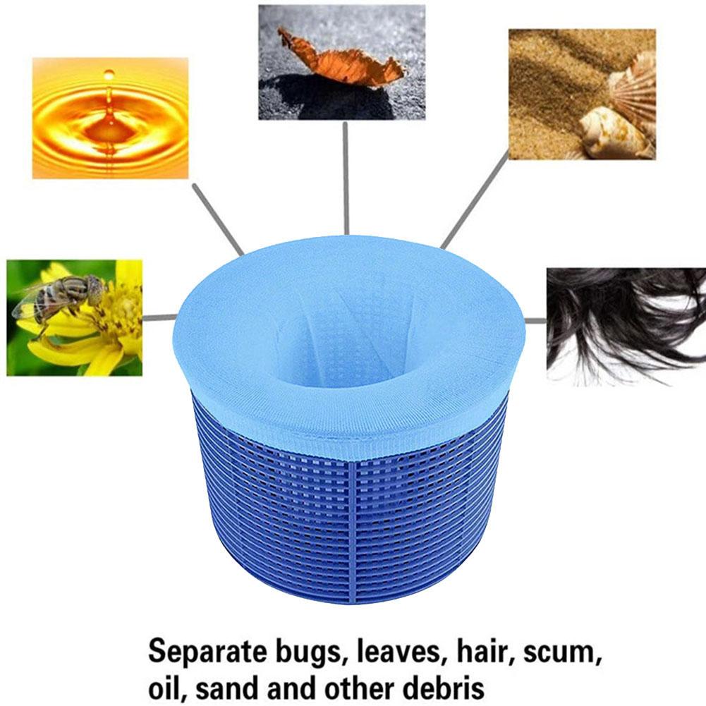 5 шт. носки для хранения фильтра для бассейна, эластичные нейлоновые носки для фильтра для бассейна