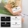 Rectangular, Ins Style, Bouquet Stickers, Floral Stickers, Flower Shop Flower Packaging, Universal Label Stickers