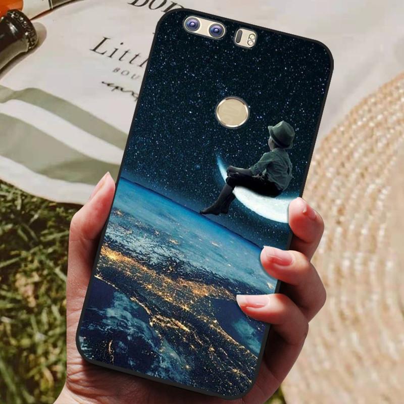 For Huawei Honor 8 5.2-inch Case Silicon Back Cover Phone Case for Huawei Honor 8 Cases Soft bumper coque Honor8 FRD-L19 Coques