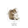 Nordic Angel Girl Sculpture - Resin Figurine for Living Room Décor
