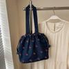 Versatile Women's Shoulder Bag Denim Work Tote Large Capacity Fashionable