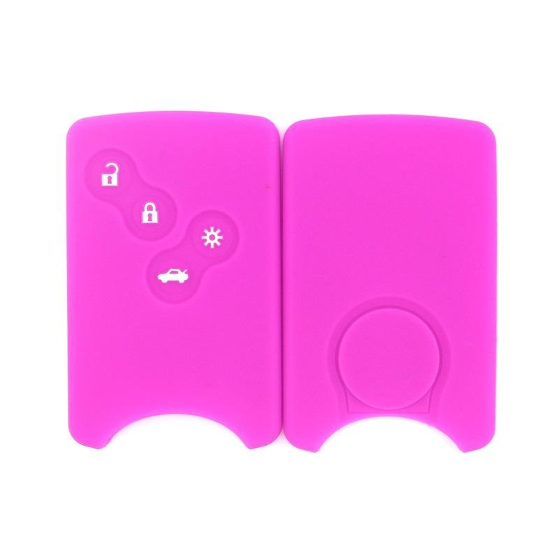 Silicone key cover, suitable for Renault Koleos Binfenglang Latitude Talisman key bag, shockproof key cover