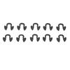 10PCS Shift Cable Clips High Hardness Steel Transmission Shifter Cable Retainer Clips Replacement for For 4l80e 4l60e