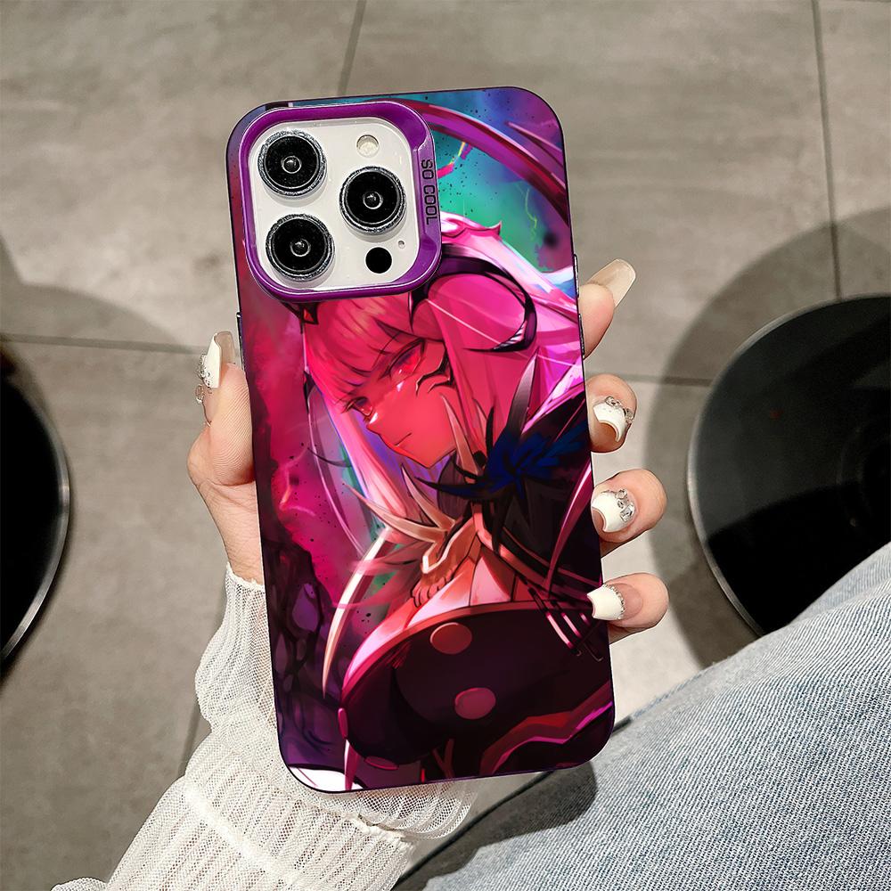 Holo Mori Calliope Purple Translucent Mobile Phone Case for iPhone 17 16 15 14 13 12 11 X XR XS Air Pro Max Plus Colorful Cover