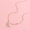 Butterfly Necklace Jewelry Pendant Natural White Fritillary Temperament Versatile Collarbone Chain Female Ins Premium