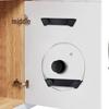 Wall-Mounted Punch-Free Pot Lid Storage Rack with Sticky Hooks