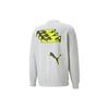 Puma Х ПАМ. Совместный свитшот с принтом логотипа SS23, топы унисекс, серый 620231-10