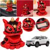 Exquisite Lucky Lion Dancing Art Toy New Year Home Decoration Lion Dance Statue Lion Tabletop Decoration for Gift