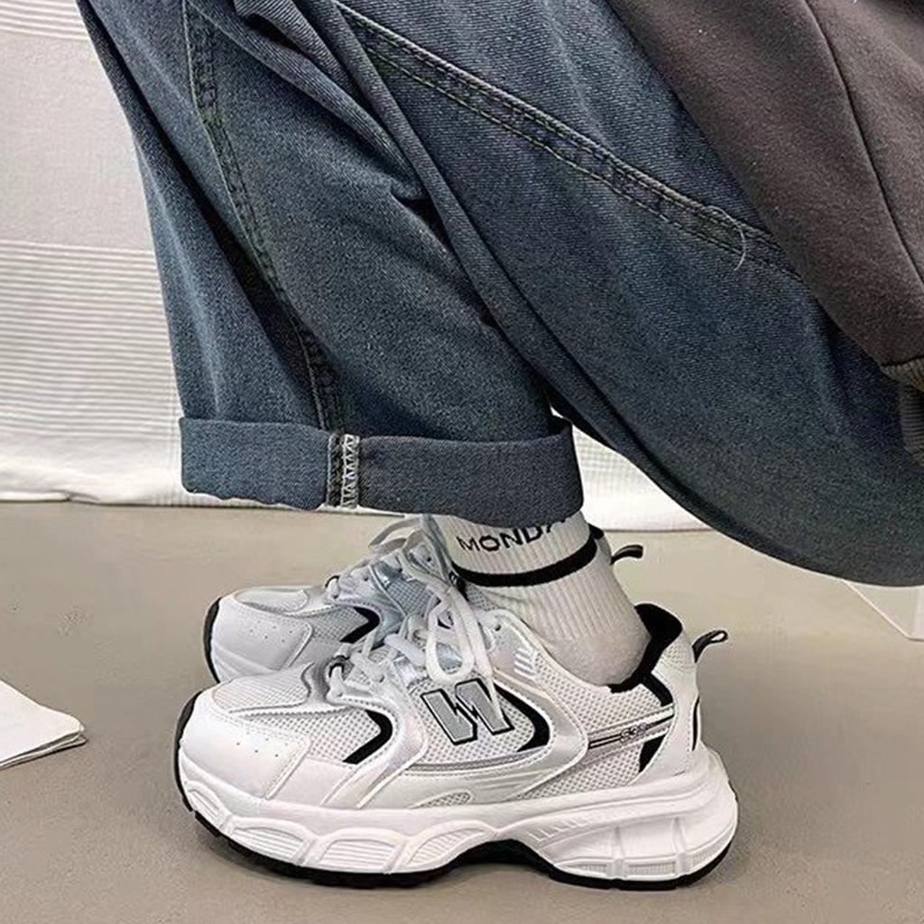 Fashionable Casual Sports Shoes For Children, Versatile, Thick Soled, Breathable, Lightweight, Running Shoes