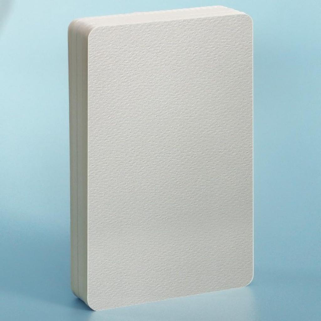 Бумага для акварели Размер открытки Бумага для акварели Почтовая открытка Среднее зерно 300 г/м² 50 листов Бумага для акварели Квадрат 10 x 15 см Бумага для закладок Обычная Спасибо