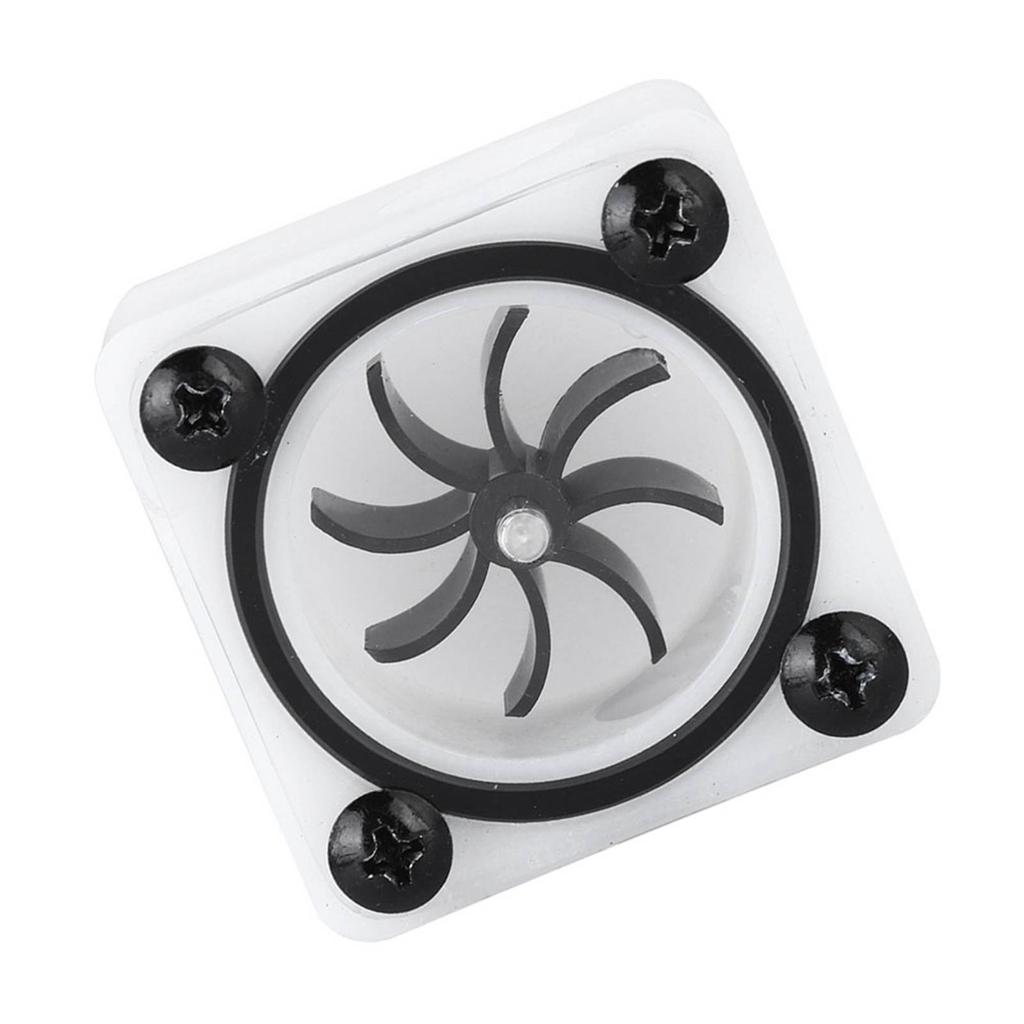 G1 4 Thread Revolving Speed Water Cooling Flow Meter For PC Water Cooling System (2 Way )