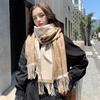 Fashion Cat Printed Pashmina Scarf Tassels Shawl Womna Autumn Winter Warm Scarves Ladies Long Wraps Cashmere Like Neckerchief