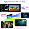 4.1inch IPS Capacitive Touch Screen Bluetooth AUX  RMVB/AVI Media Player Subwoofer FM Radio MP3 WMA MP4 MP5 Receiver