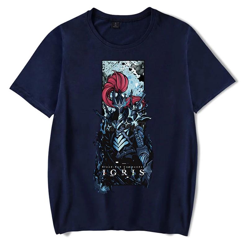Summer Fashion Men's T-shirt Graphic Cool Style Street Anime Retro T-shirt Men's T-shirt Solo Plain Sung Jin-Woo Casual Pure Cot