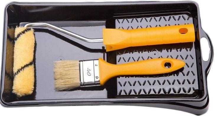 Painting Set with Brush, Roller & Tray KAEM No. 58