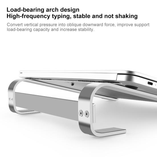 Подставка-подставка для ноутбука из алюминиевого сплава с увеличением высоты, стойка для отвода тепла