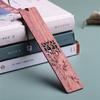 Stationery Vintage Bookmark Wooden Book Page Marker Durable Book Clip
