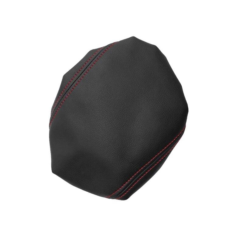 Кожаный чехол на центральный подлокотник для VW Golf 7 MK7 VII 2014 2015 2016, салон автомобиля, центральный подлокотник, поверхностная крышка, отделка