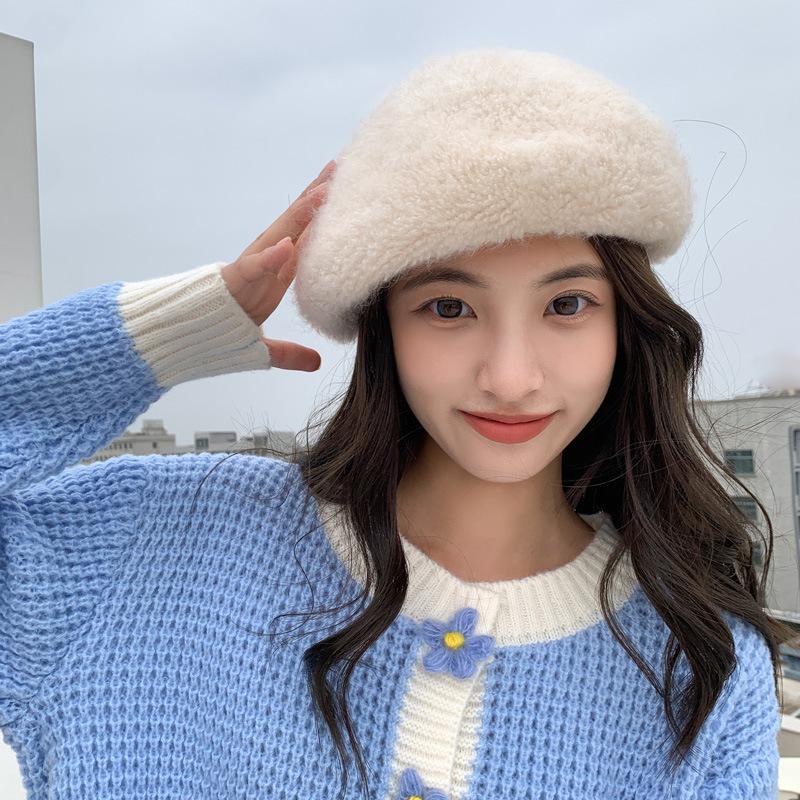 11 цветов, однотонный шерстяной берет для женщин, осенне-зимний планировщик, милая и милая шляпа Senior Sense, повседневная и универсальная кепка художника