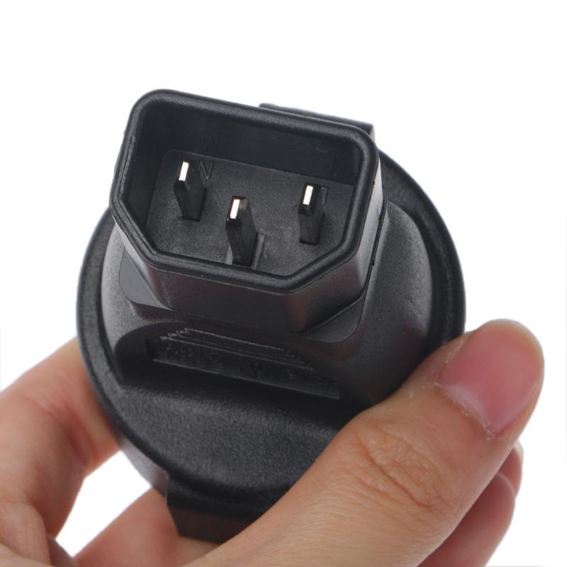 24TE WA-0140 UPS/PDU Power Lead IEC 320 C14 to CEE 7/7 European Female Adapter